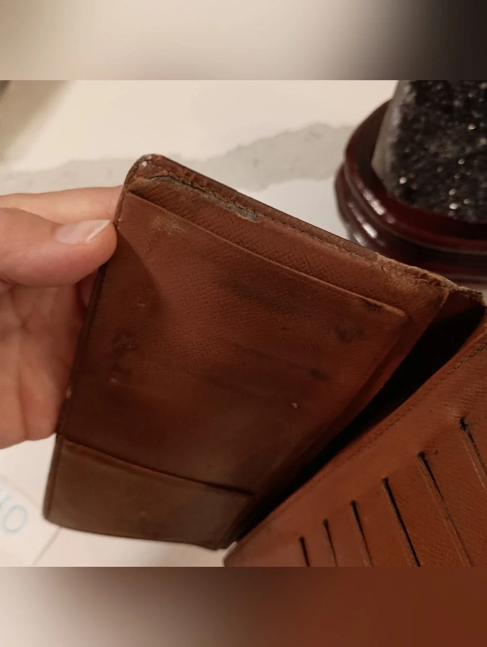 AUTHENTIC Louis Vuitton Monogram Porte Valeurs Cartes Credit Long Wallet
